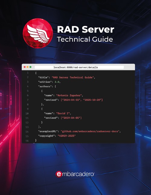 RAD Server Technical Guide (version 3)